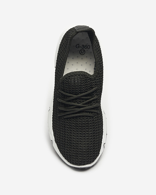 Чорні жіночі тканинні спортивні туфлі Vefima - Взуття