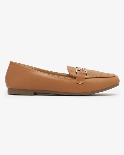 Мокасини Royalfashion Camel жіночі Bulerol