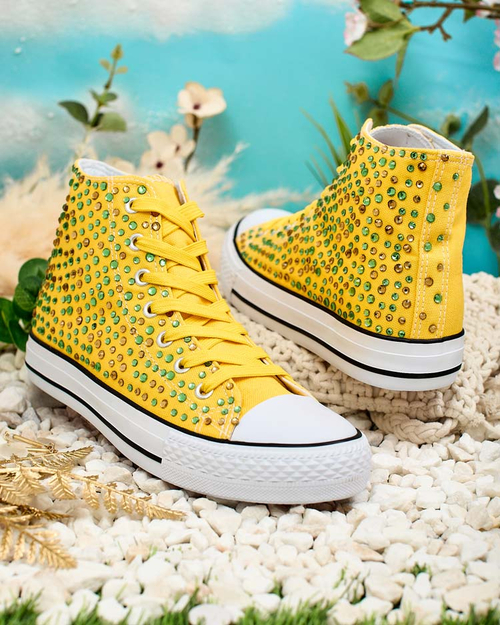 Royalfashion Жіночі кеди з паєтками Shis