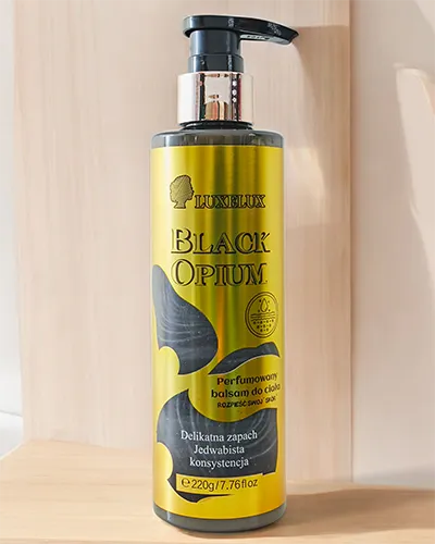 Luxelux Parfémovaný tělový balzám Black Opium 220 g