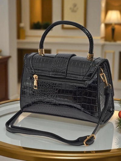 Lakovaná Malá dámská kabelka z ekokůže Lunaya