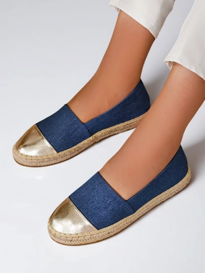 Royalfashion Dámské espadrilky a'la denim Anerta