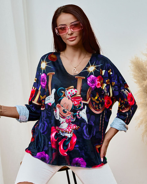 Жіноча блузка з принтом Royalfashion