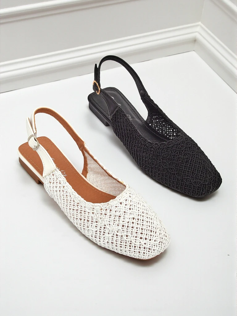 Royalfashion Dámské sandály s otevřenou patou Breeze Woven