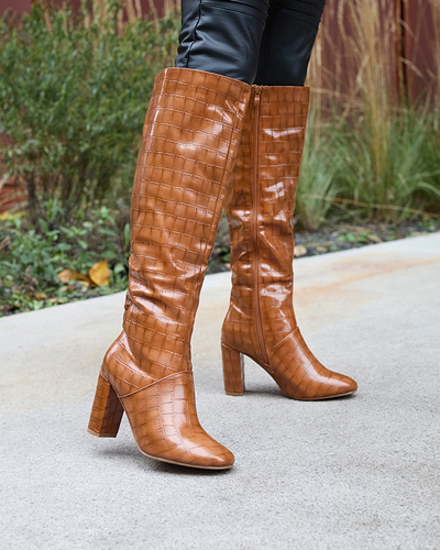 Жіночі черевики верблюжого кольору Mastiu- Взуття