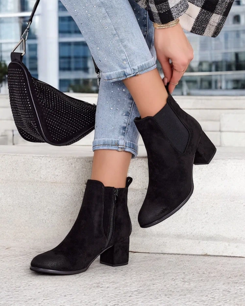 Жіночі чоботи до щиколотки Royalfashion Solir