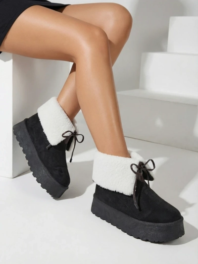 Dámské sněhule s šněrováním Royalfashion Wdeno