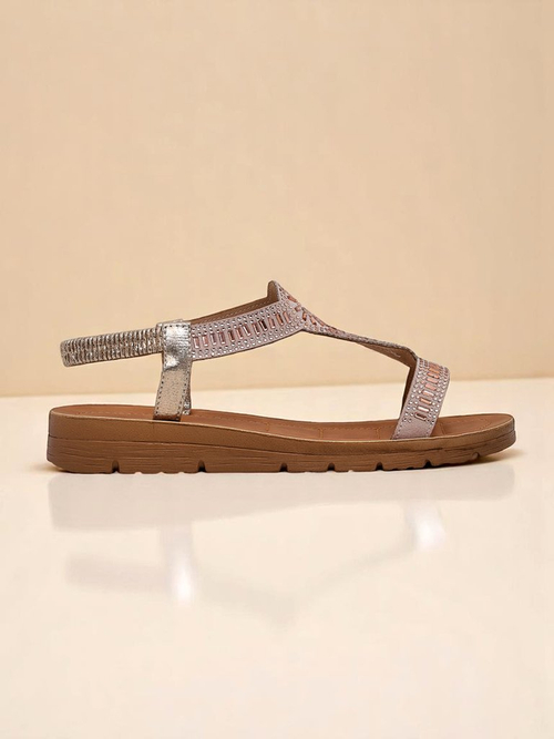 Royalfashion Жіночі сандалі з декоративними ремінцями Ava Shine