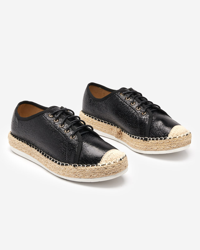 Dámské stříbrné šněrovací tenisky Furmoni - Boty