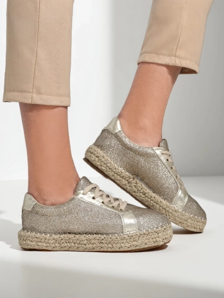 Royalfashion Dámské tenisky s třpytkami Sercele