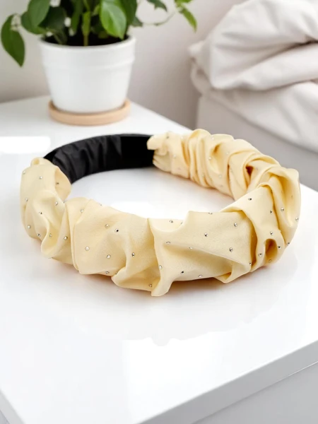 Royalfashion Saténová čelenka Bianca