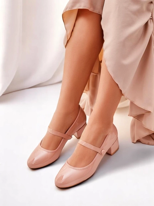 Royalfashion Жіночі туфлі-човники на низькому каблуці Omagga