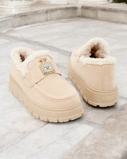 Royalfashion Жіночі утеплені мокасини Viserr