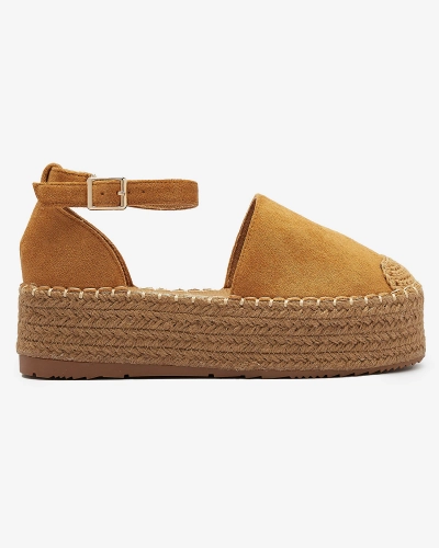 Camel dámské espadrilky Avos- Obuv