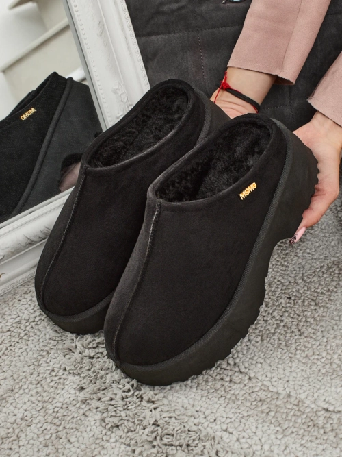 Короткі жіночі черевики a'la снігоходи з хутром Noelina