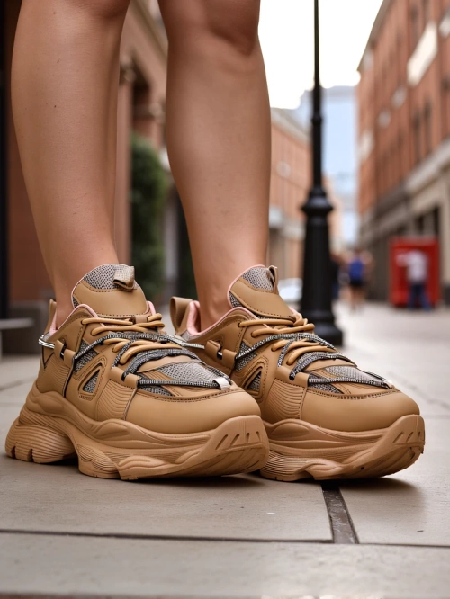 Royalfashion жіночі кросівки на товстій підошві Reterri