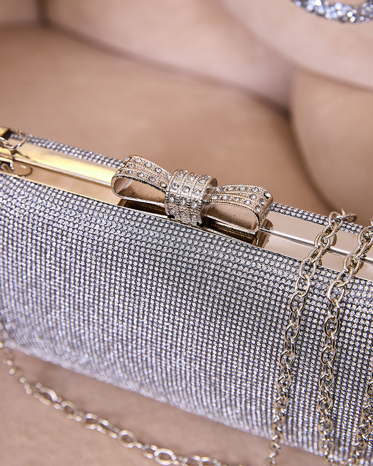 Royalfashion Šedá dámská spojovací taška