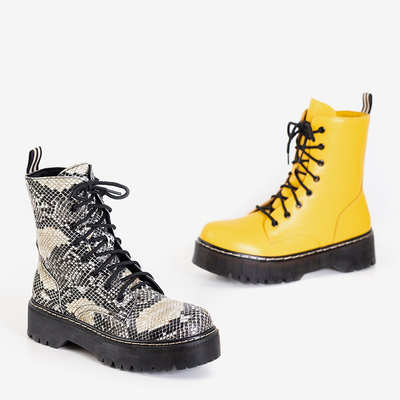 Dámské hadí ploché podpatky Chic Glam - boty