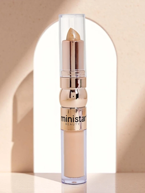 Стік-хайлайтер і рідкий консилер для обличчя 2-в-1 Golden Biscut