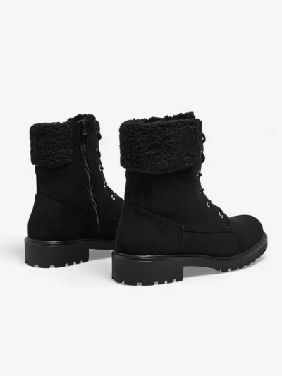 Eko semišové šněrovací dámské kotníkové boty Trevolla