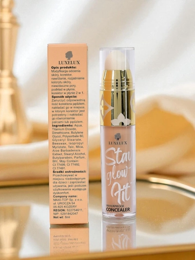 Luxelux Aurelia Waterproof Concealer 10 ml – krycí a hydratační korektor