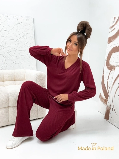 Bavlněná dámská pletená souprava Shadow Line