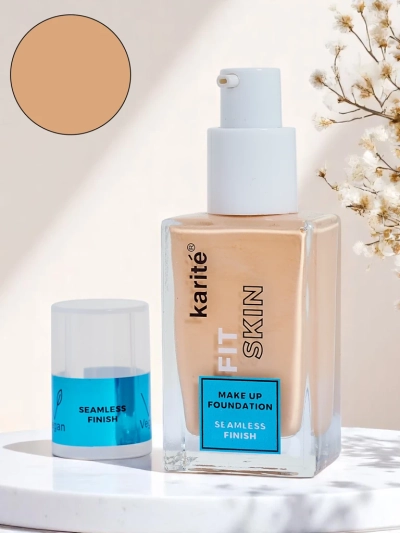 Karite Face Foundation Natural Finish Vanilla Nude