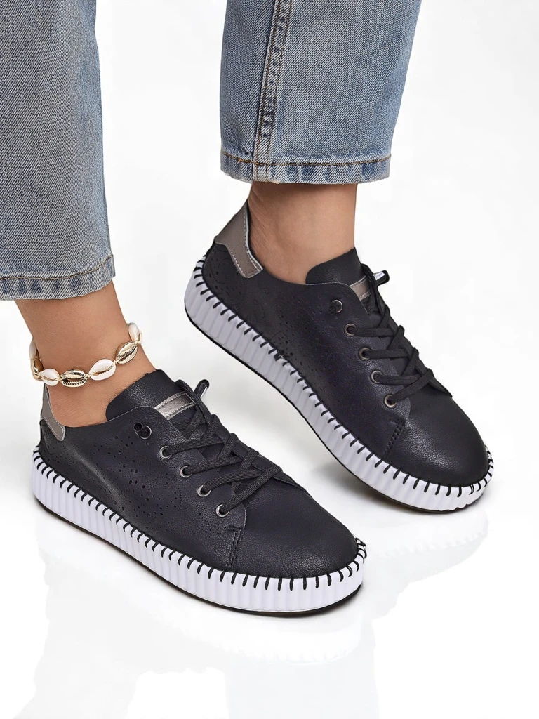 Royalfashion Dámské ažurové tenisky Luna Lace