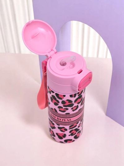 Royalfashion Termo hrnek s výtokem Glam Leo