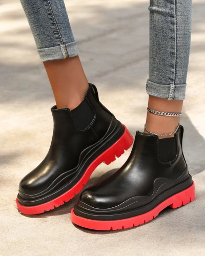 Royalfashion Dámské nazouvací kozačky Derri