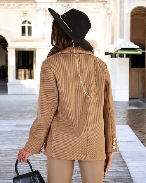 Жіноче коротке пальто Royalfashion