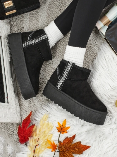 Krátké boty a'la sněhule dámské Althea