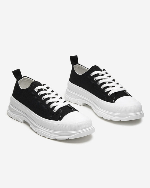 OUTLET Чорні жіночі спортивні кросівки Cresoma - Взуття