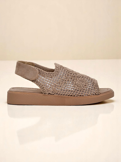 Royalfashion жіночі ажурні сандалі Levay з верхом