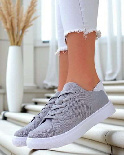 Royalfashion Жіночі тканинні спортивні кросівки Esellaf