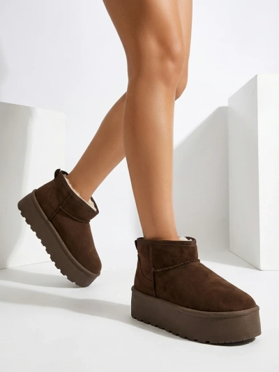 Royalfashion Dámské sněhule na platformě a'la Dagodo