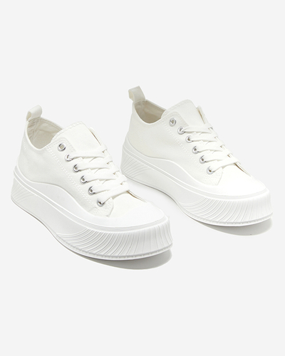 Bílé dámské tenisky Nerikas typ - Obuv