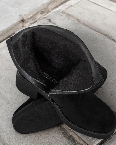 Dámské kotníkové boty Royalfashion na podpatku Boron