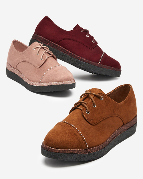 Жіночі туфлі бордового кольору Rilly - Взуття