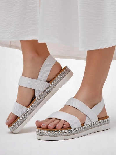 Sandály Royalfashion pro ženy s dekorativní podrážkou Zindas