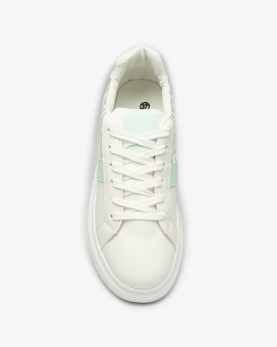 Bílé dámské sportovní tenisky Mlysio- Obuv