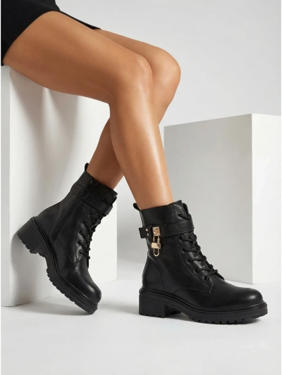 Eko skórzane botki damskie Taleves