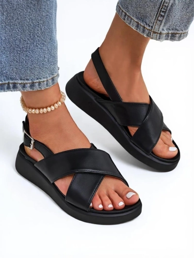 Royalfashion Dámské sandály na silnější podrážce Riva Star