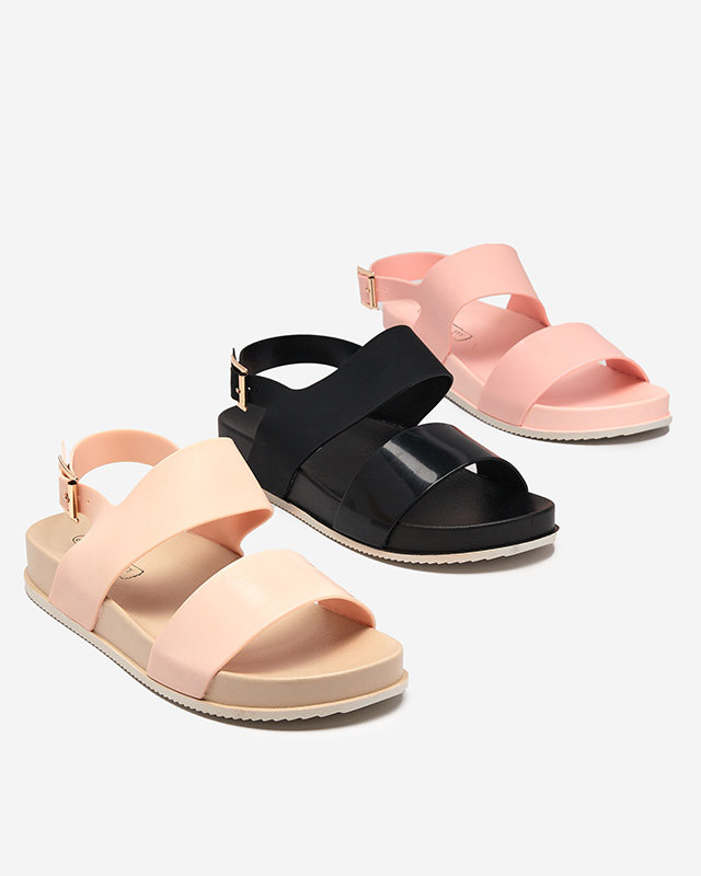 Růžové dámské gumové sandály Otisa - obuv