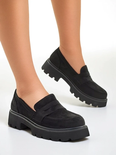 Royalfashion Dámské mokasíny z ekologické semišové kůže Eratta