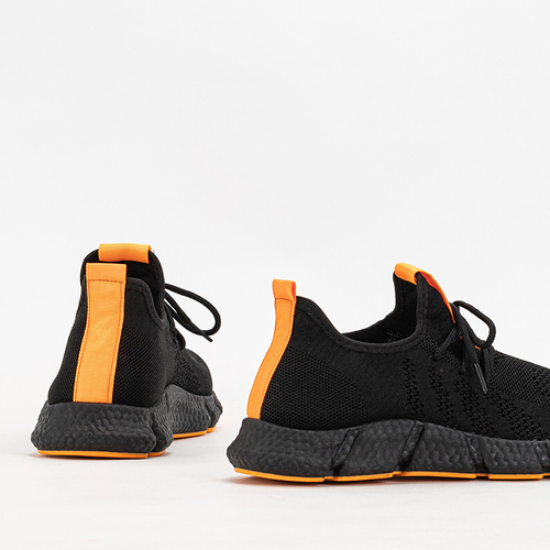 Чорно-помаранчеве жіноче спортивне взуття Bommgi - Взуття