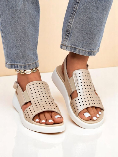 Royalfashion Dámské sandály na silnější podrážce BreezyStep