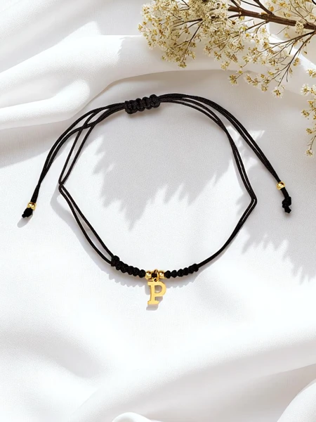 Dámský náramek s písmenem P Petit Charm