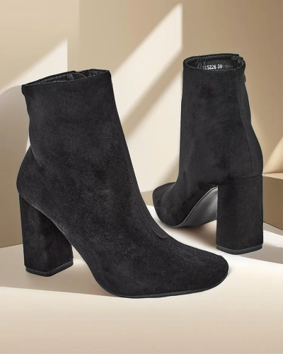 Royalfashion Eco-suede dámské kotníkové boty na půstu Emoro