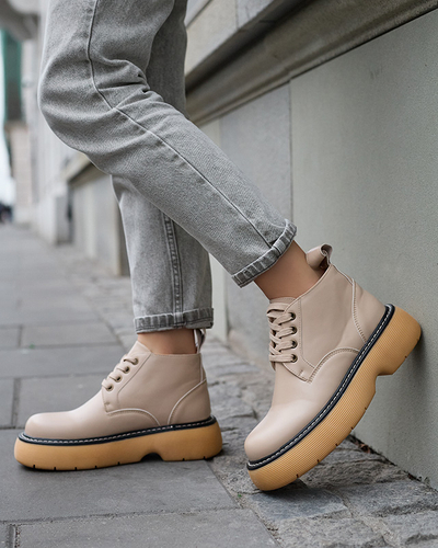 Dámské boty v béžové barvě Tarraf- Footwear